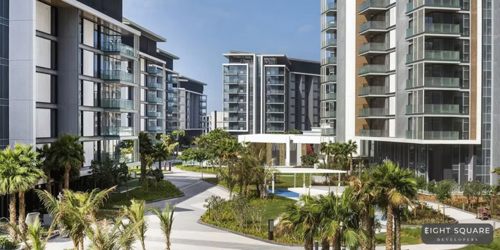 Complete guide to property types in Dubai and the UAE with apartments, villas, and commercial buildings