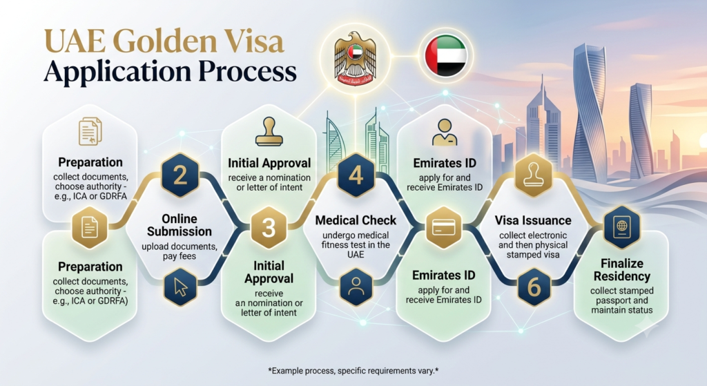 UAE Golden Visa Application Process Complete