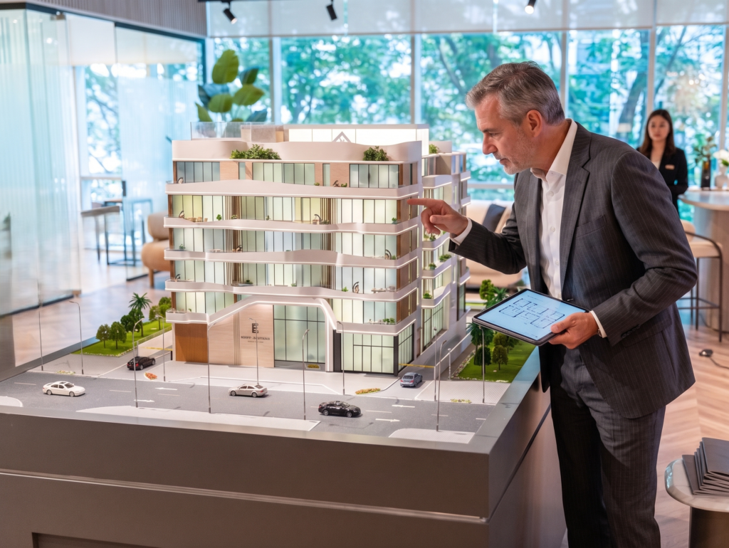 Investor evaluating Dubai real estate payment plans