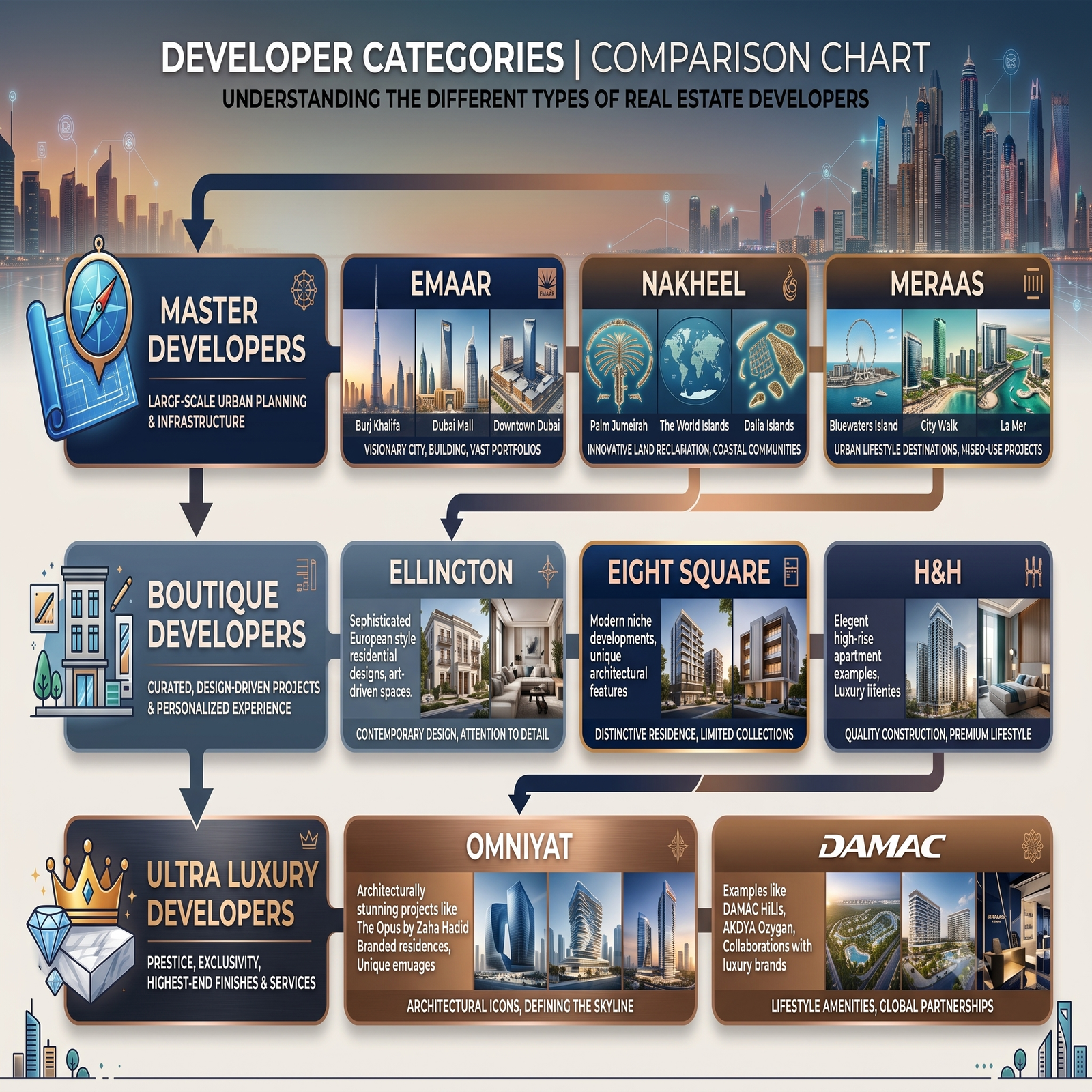 Developer Types in Dubai